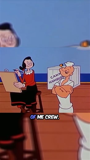 Spinach fer me, burgers fer Wimpy...! #Popeye #Burgers #Wimpy #Sailorman #classiccartoons | Popeye