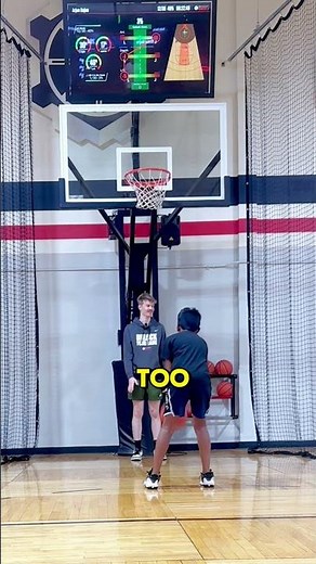 Watch Coach Andrew help this athlete build their shot from the ground up 🏀