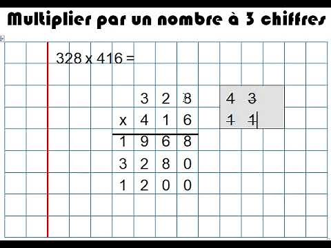 Multiplier par un nombre à 3 chiffres