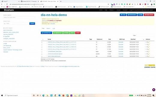 p15 dia using dia-nn tutorial in real time. Yikes!!