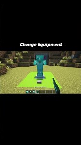 minecraft auto equipment changer #minecraft #minecraftbui #minecraftshorts #shorts