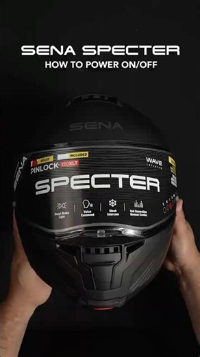 SENA Specter | How to Power On/Off