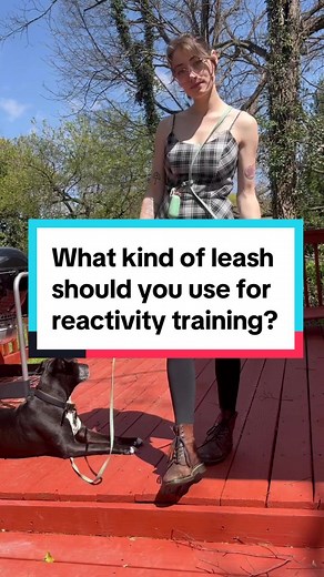Tight leash = feelings of frustration & restraint. If youre regularly in the habit of tightening your leash whenever you see your dog’s trigger, or using your leash to physically move them, that is likely to feed your dog’s reactive behavior. Using a hands-free leash can create the mindset shift of using your leash more as a SEATBELT and less as a STEERING WHEEL. #reactivedog #reactivedogtraining #atlantadogtrainer #reactivitytraining #handsfreeleash #leashtraining