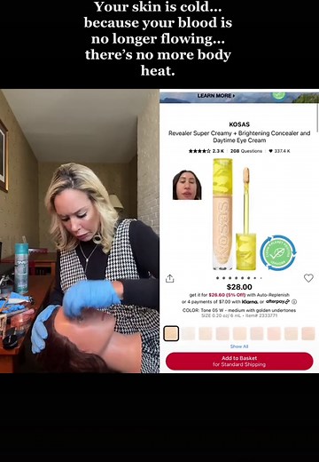 Mortuary Makeup Tutorial: Understanding the Chemistry Behind Makeup Application