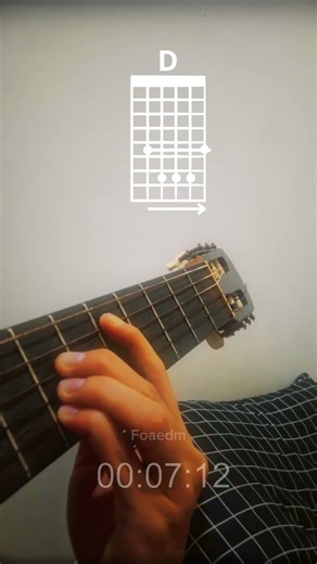 Chord D Guitar | #chord #chords #guitarlesson