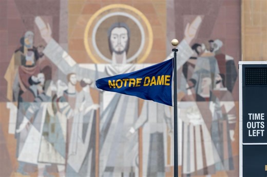 What is 'Touchdown Jesus' at Notre Dame? Explaining Fighting Irish's campus fixture