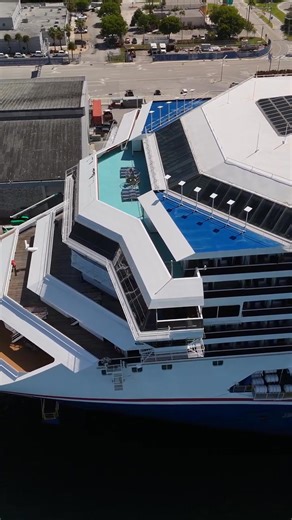 1.8K views · 39 reactions | Carnival Sunrise LOVERS in Carnival CRUISERS PORT OF MIAMI ♥️ Miami Drone Sight ⚓️  Carnival Sunrise fans! ☀️✨ What’s your favorite memory onboard, sunrise views at sea, late-night shows, or the amazing food?  #CarnivalVibes | Carnival Cruise Line Miami Blog | Facebook