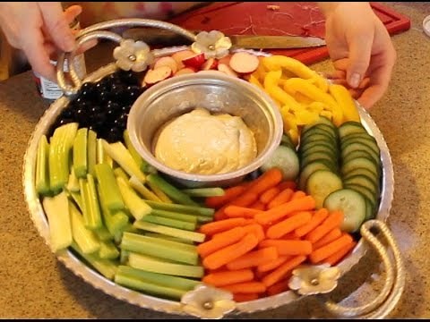 How To Make The Most Amazing Vegetable Platter