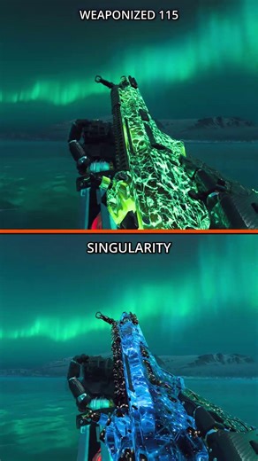 Weaponized 115 Camo Vs Singularity Camo | Call of Duty Shorts