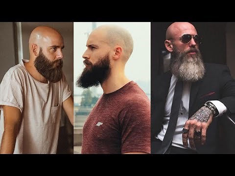 Top 20 Style In Bald Men's Beard Style | How To Bald Men's Beard Style