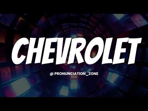 How to Pronounce CHEVROLET Correctly | English Pronunciation Guide #facts