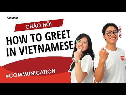 How to greet in Vietnamese| Chào bạn | Learn Vietnamese With SVFF