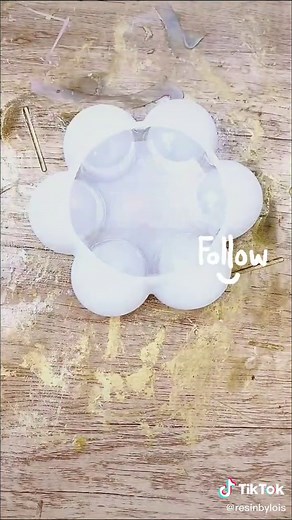 a tray#resinprocess #resincrafts #handmade #foryou #fypシ