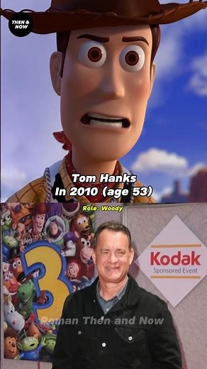 Toy Story 3: Cast Then and Now #toystory #animation #shorts