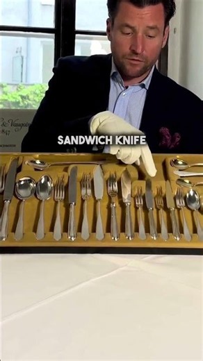 Minimum cutlery requirement for your table.