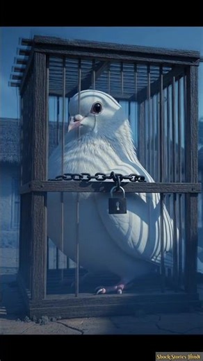 “Wait… did a chicken just rescue a pigeon?! 🐔😳🕊️ This is insane!”#animalrescue #pigeon #chicken