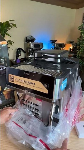 Déballage Ninja Auto Barista et premier espresso