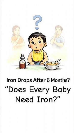 Do All Babies 👶Need 🩸 Iron Drops After 6 Months?