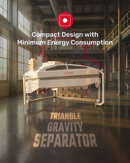 Triangle Gravity Separator by TANIS Milling | High-Purity & Efficient Grain Separation