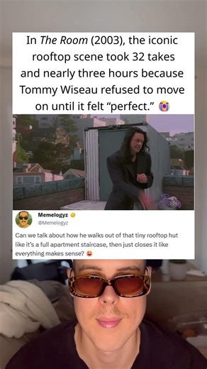 In The Room (2003), That Rooftop Scene Took 32 Takes