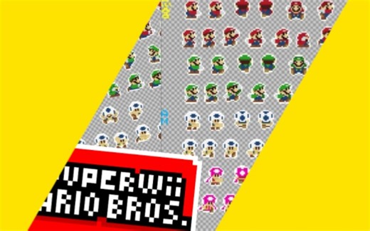 SMMWE MWE MOD 3.0.0C1 第二弹:纸片角色小状态翻新、马wii