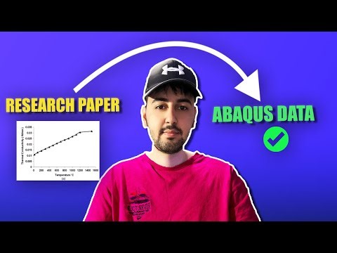 How to Extract Material Properties from Research Papers for Abaqus