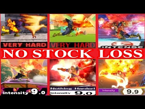 Captain Falcon Classic Mode - 64 to Ultimate (Hardest Difficulty) No stock loss