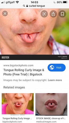 Close-Up of Unique Tongue Rolling Techniques