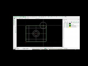 CAD LEZIONE 3 ,ITALIANO : Cerchio , assi e linee con Librecad
