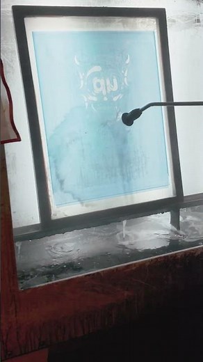 Screen printing is just one of the many production processes we perform daily.