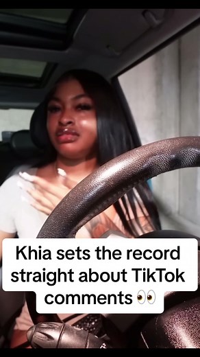 Khia Sets the Record Straight About TikTok Comments
