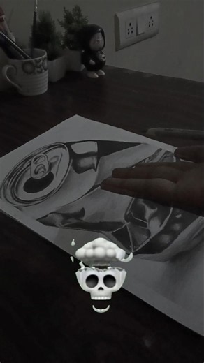 Hyper realistic drawing edit☠️ #subscribe