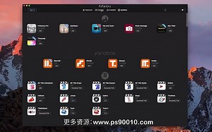 FxFactory Pro V7.0 10000 转场字幕特效mg动画视觉特效包