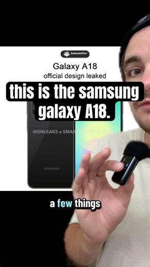 this is the Galaxy A18.