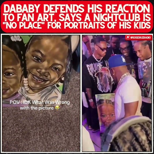 DABABY DEFENDS REJECTING FAN ARTWORK AFTER VIRAL BACKLASH OVER CLUB INTERACTION!