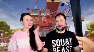 ПРИВЕТ СОСЕД Hello Neighbor #10 Сад на крыше. Попали к манекенам. Летсплей