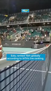 9.4K views · 183 reactions | Filipina tennis player Alex Eala's remarkable run at the 2025 Miami Open came to an end in the semifinals after falling to World No. 4 Jessica Pegula in three sets, 7-6, 5-7, and 6-3. Script and voiced by Philstar.com / Martin Ramos Edited by Philstar.com / Anj Andaya | Philstar.com | Facebook
