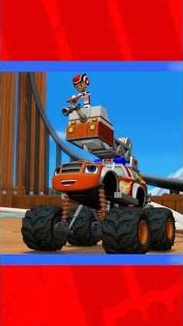 Blaze en de Monsterwielen | Brandweer-Blaze blust het vuur! 🔥 | Nick Jr. Nederlands #shorts