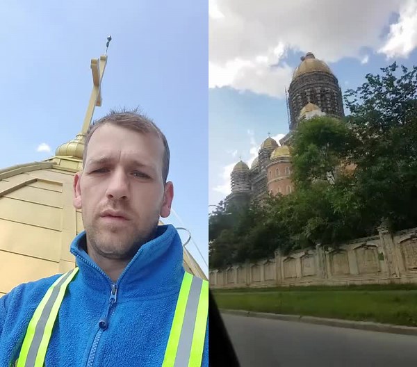 Architectural Wonders: Cathedral Under Construction