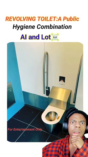 AI Revolving Toilet Hygienic ☠️ confess your love funk #shorts #song