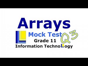 Arrays Mock Test | Question 3