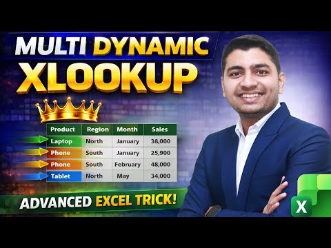 99% Excel Users Don’t Know This Advanced XLOOKUP Formula (PART - 2)