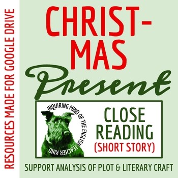 "The Christmas Present" Story Analysis Worksheet | Holiday Activity | Digital
