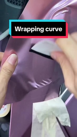 Nicai vinyl wrap on TikTok