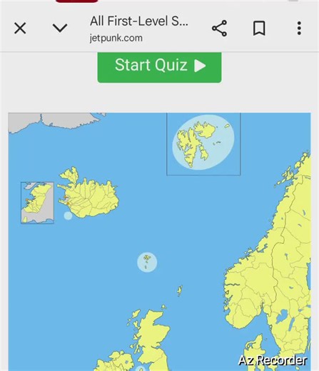 Exploring the First Level Subdivisions of Europe