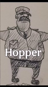 Drawing StrangerThings characters from memory