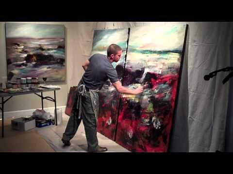 Christopher Mathie Live Painting Performance (8:26 min. edit)