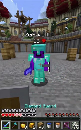 Uhc #minecraft #newupdateinrobloxbedwars #hypixel #bedwars #donutsmp #gaming #drdonut #skywars #pvp