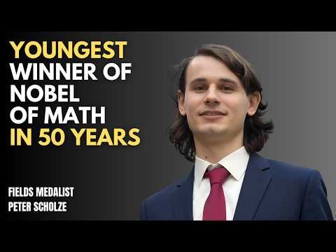 Why Peter Scholze is once in a Generation Mathematician