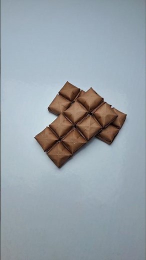 DIY Origami Chocolate Bar 🍫 | Easy Paper Dairy Milk Craft #craftideas #FunCrafts #CreativeOrigami